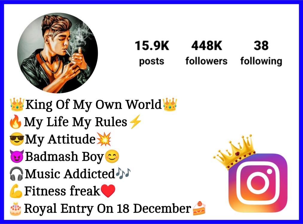 Badmashi Bio For Instagram