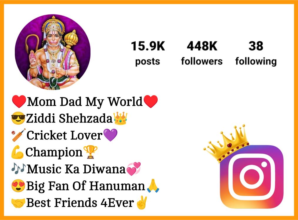 Hanuman Ji Bio For Instagram
