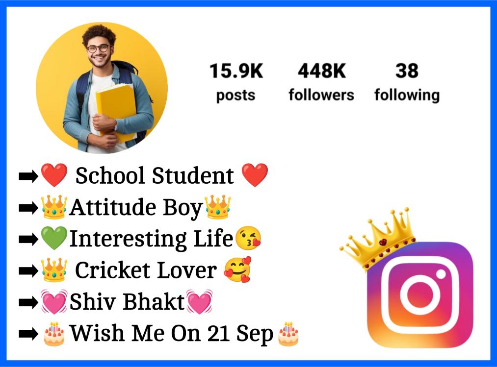 Instagram Bio For Students