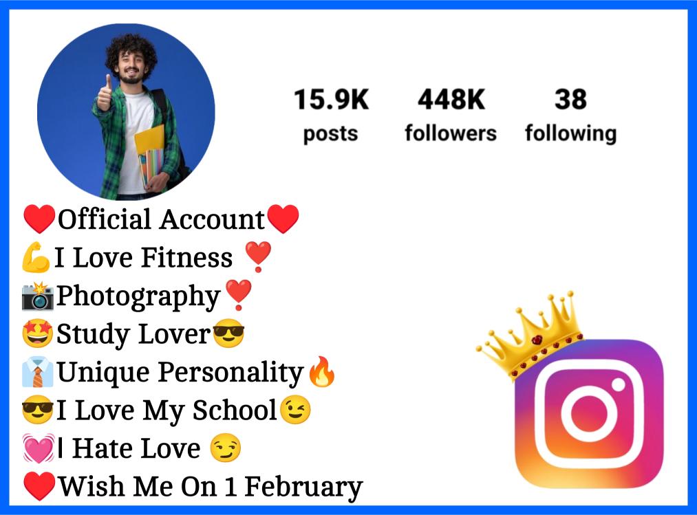 Instagram Bio For Students
