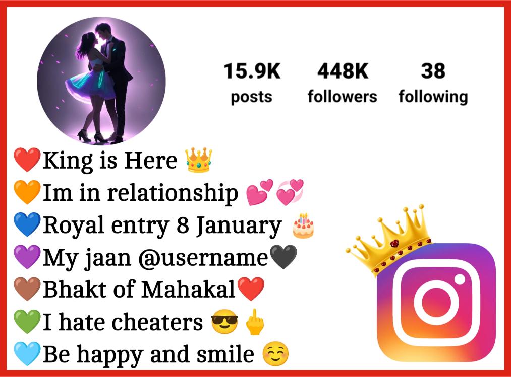 Love Bio For Instagram