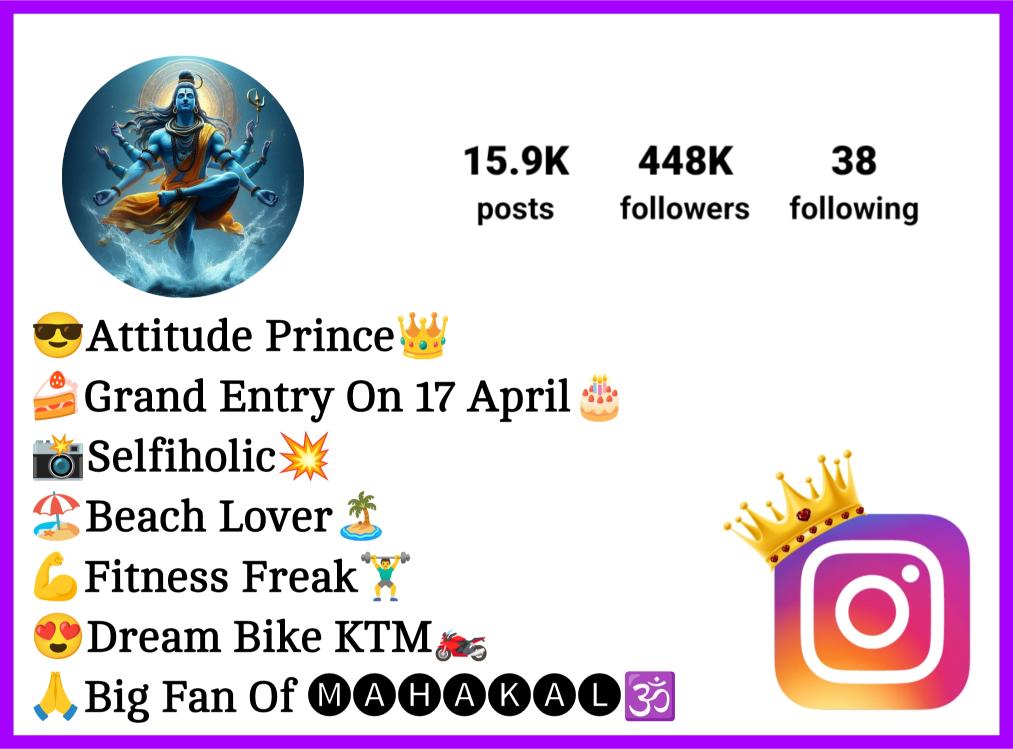 Mahakal Bio For Instagram