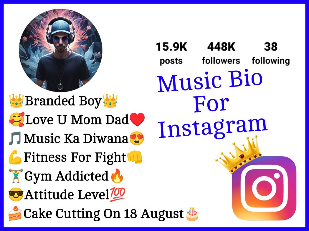 Music Bio For Instagram