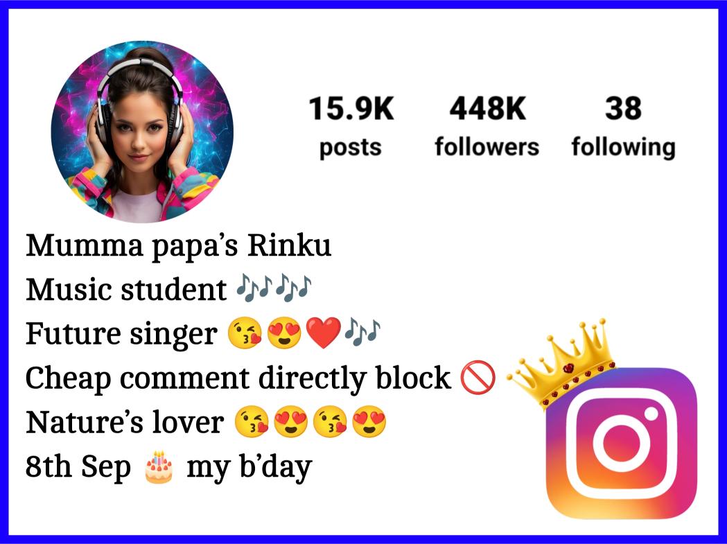 Music Bio For Instagram