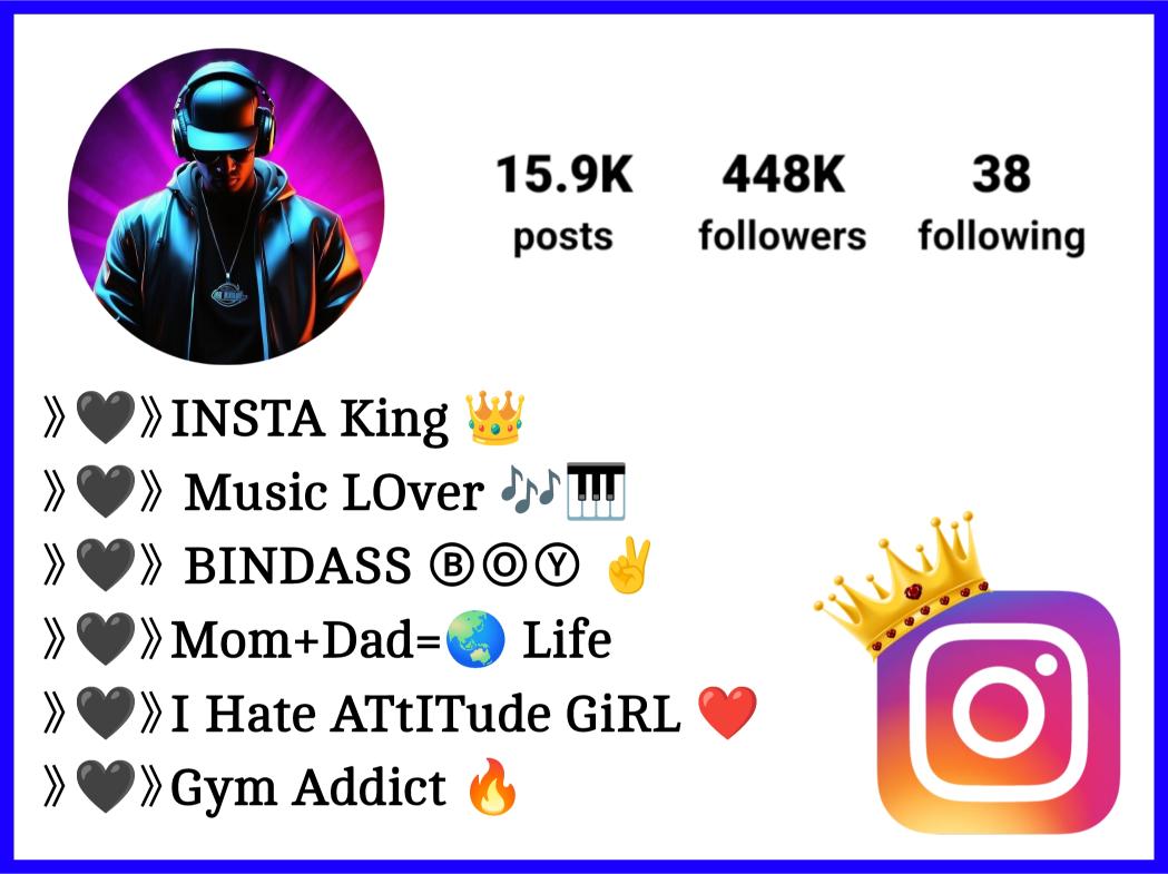 Music Bio For Instagram