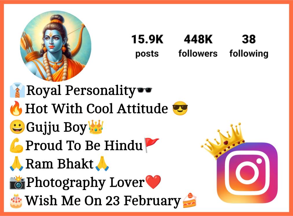 Ram Bio For Instagram