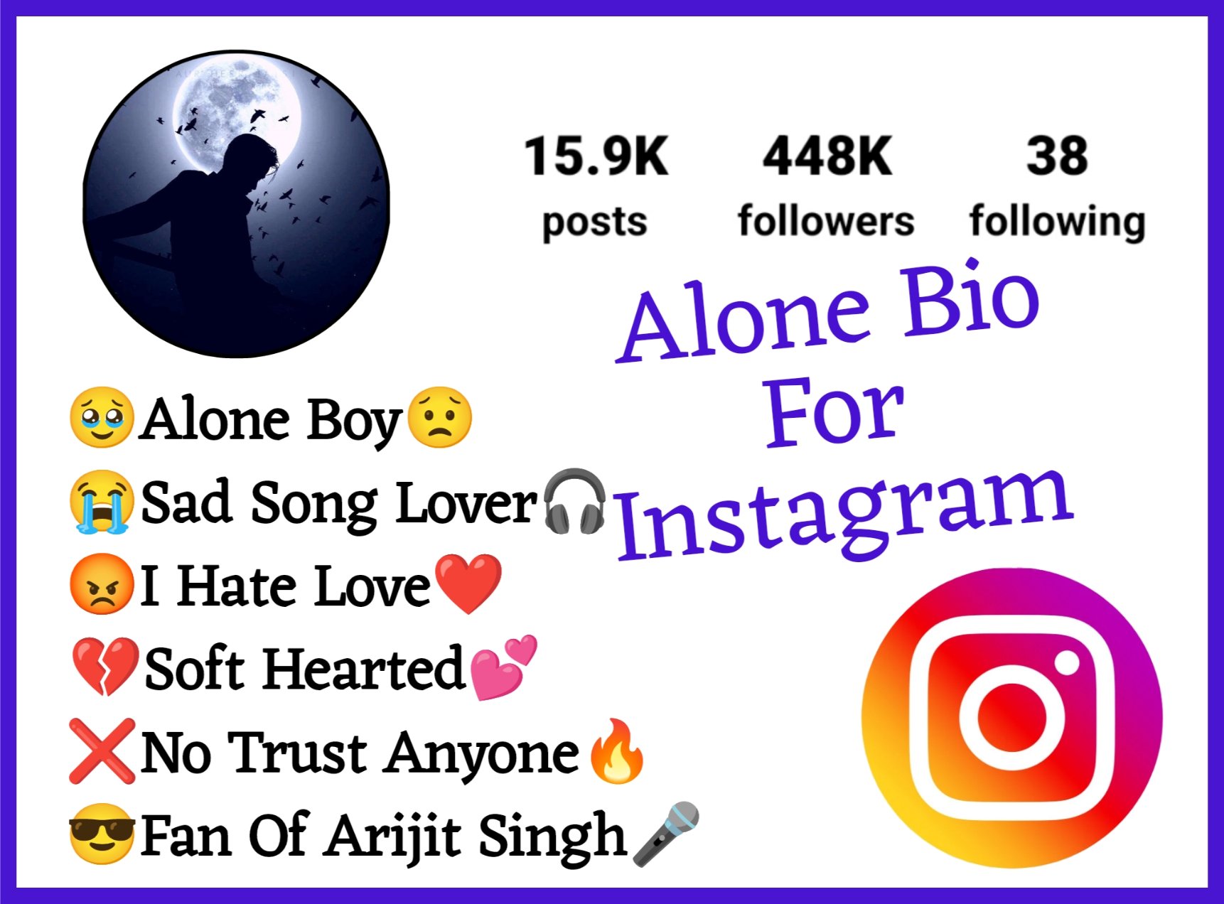 Alone Bio For Instagram