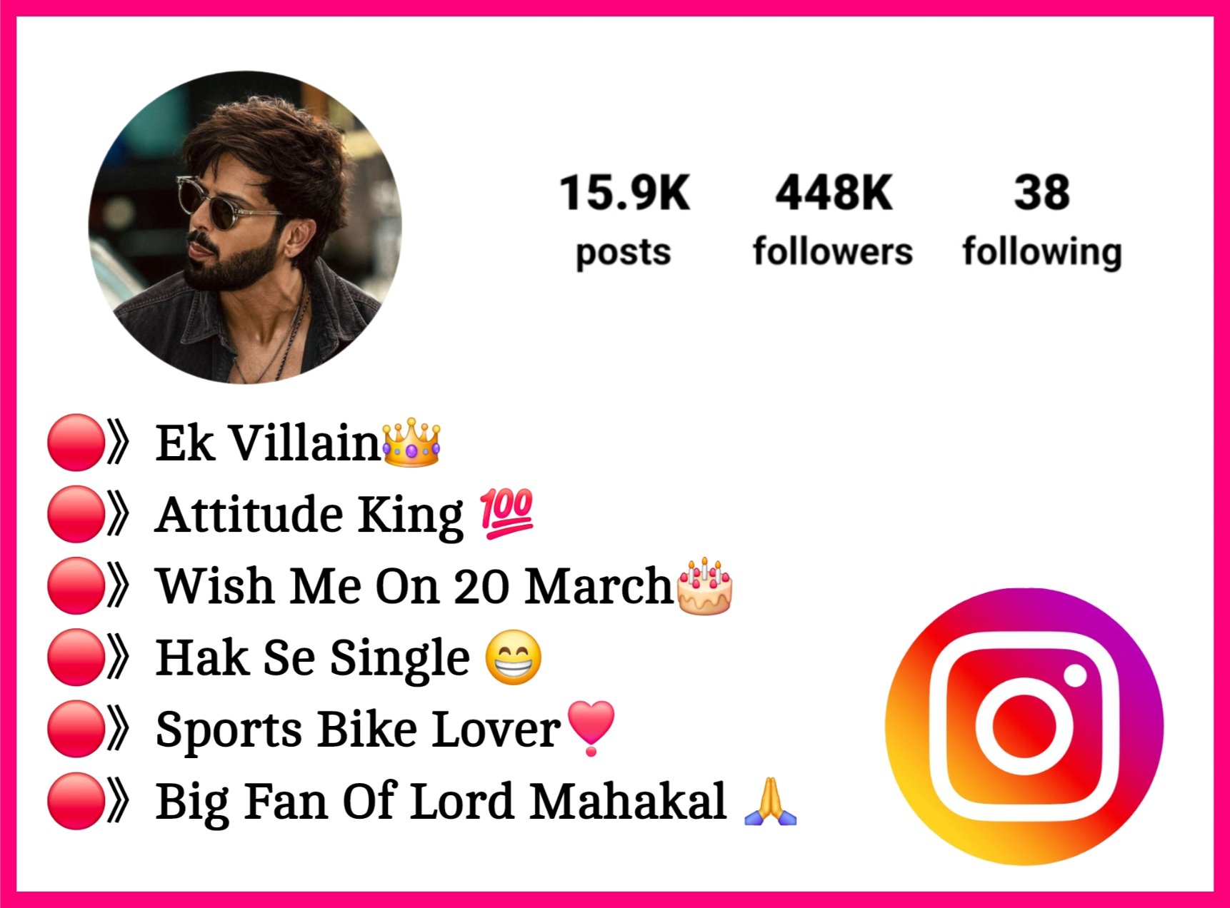 Instagram Bio For Boys