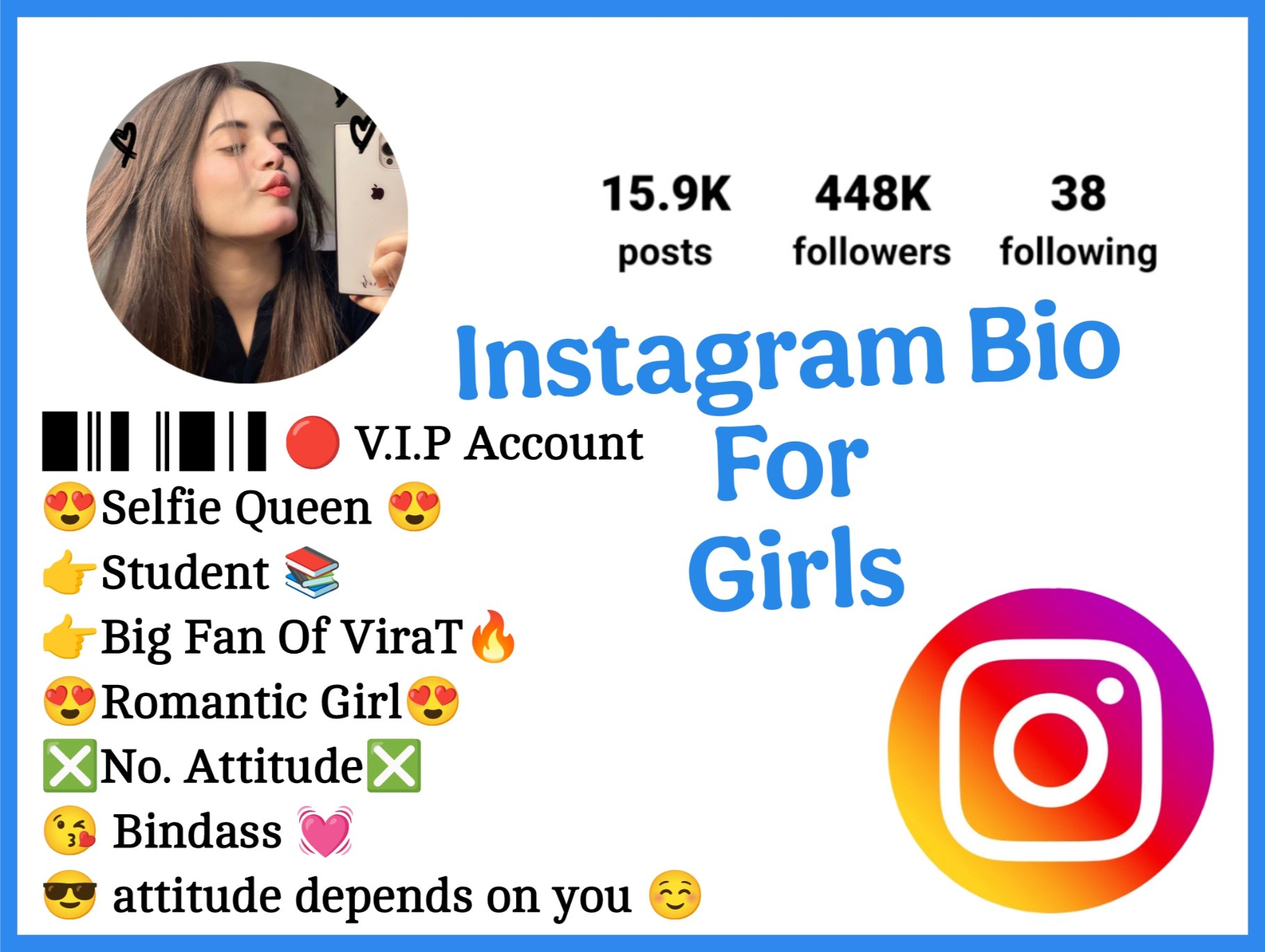 Instagram Bio For Girls