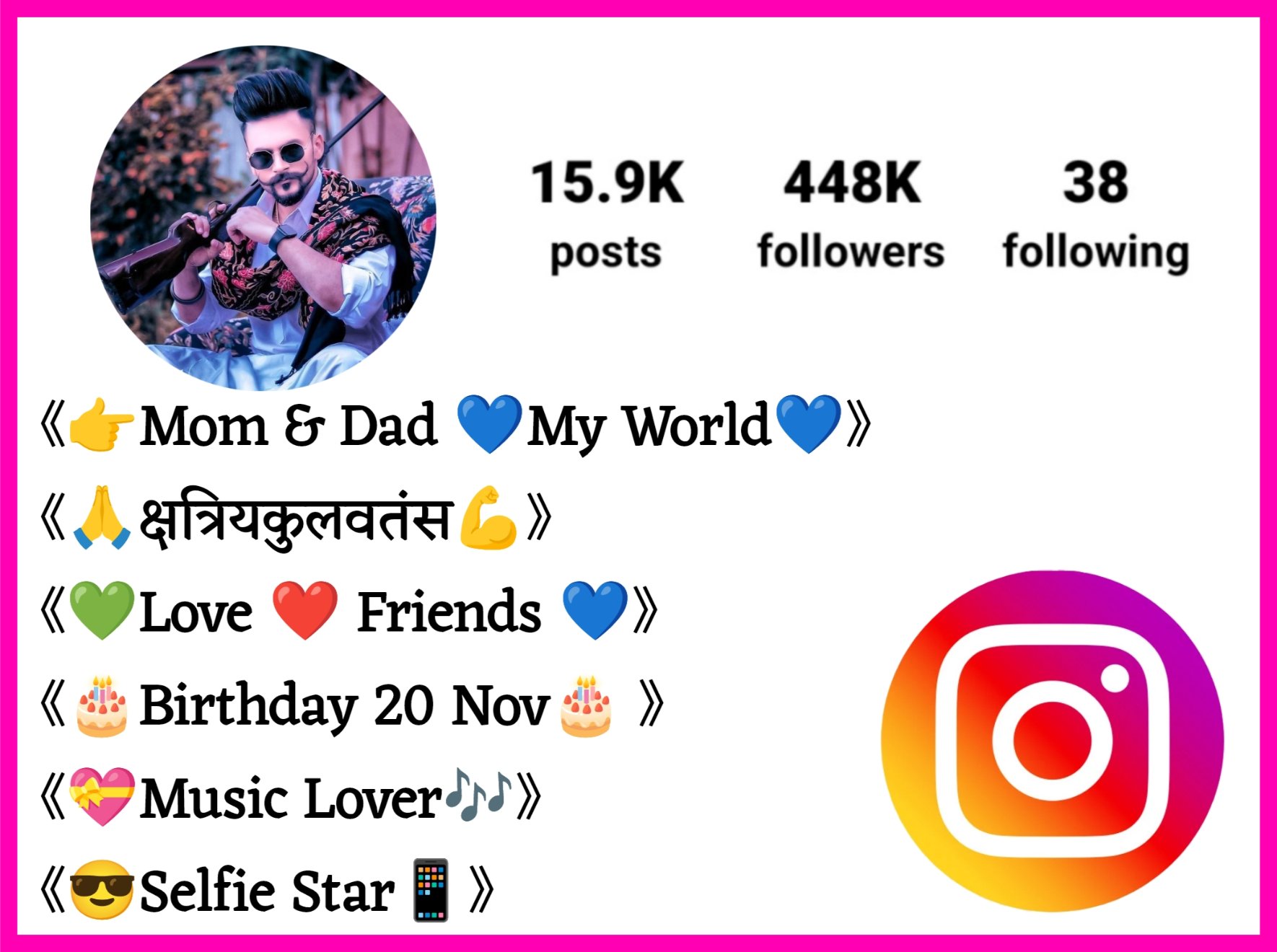 Rajput Bio For Instagram